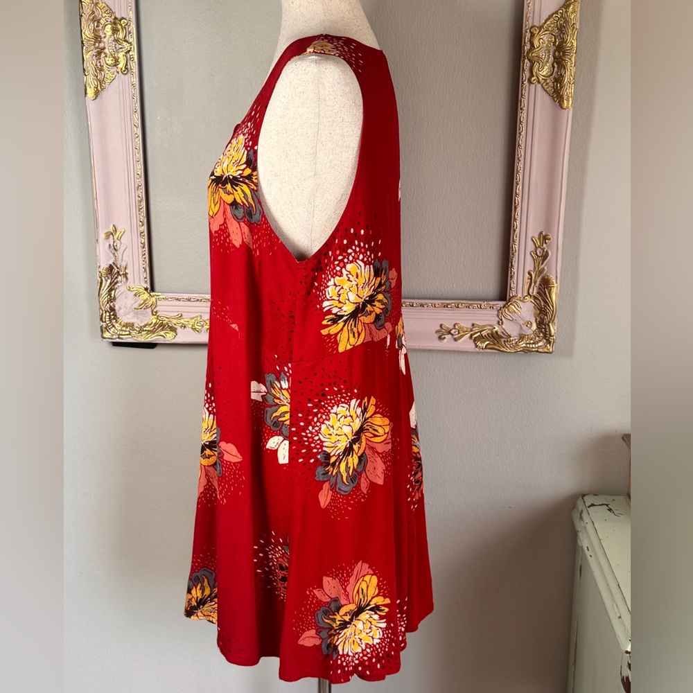 Free People Lovely Day Printed Tie Tunic - Picture 6 of 10